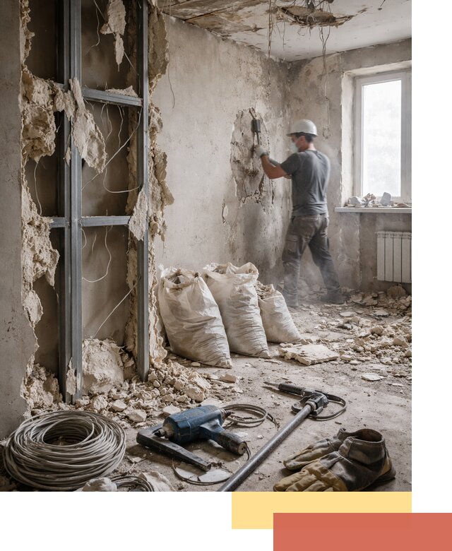 Профессиональный демонтаж зданий и конструкций в Евпатории