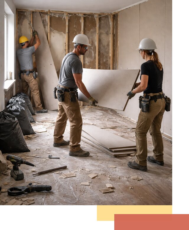 Демонтаж стеновых панелей в Евпатории быстро и аккуратно