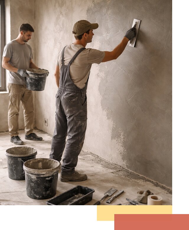 Нанесение микроцемента на стены в Евпатории качественно и быстро