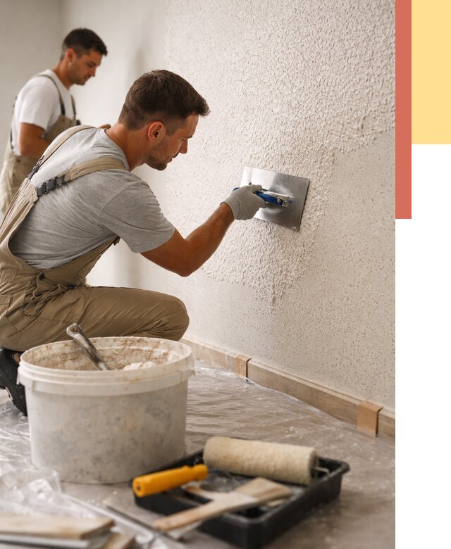 Нанесение жидких обоев в Евпатории от 7900 руб./м2 — быстро и недорого | ОТДЕЛОЧНИК-Евп