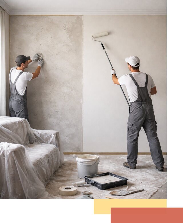 Покраска стен антивандальной краской в Евпатории