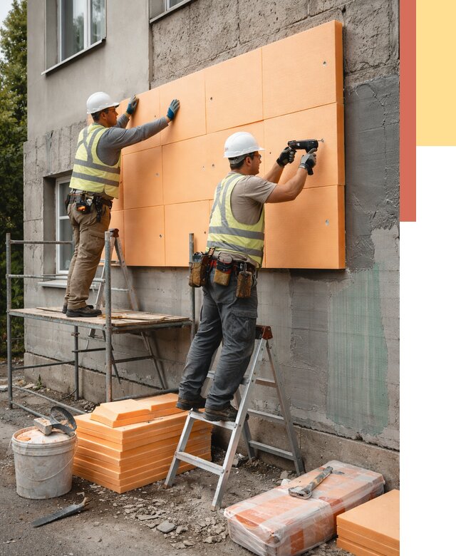 Утепление стен пеноплексом в Евпатории от 1949 руб./м2 — быстро и недорого | ОТДЕЛОЧНИК-Евп