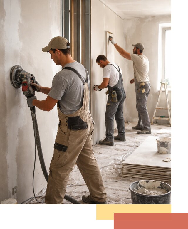 Профессиональная отделка стен в Евпатории качественно и в срок