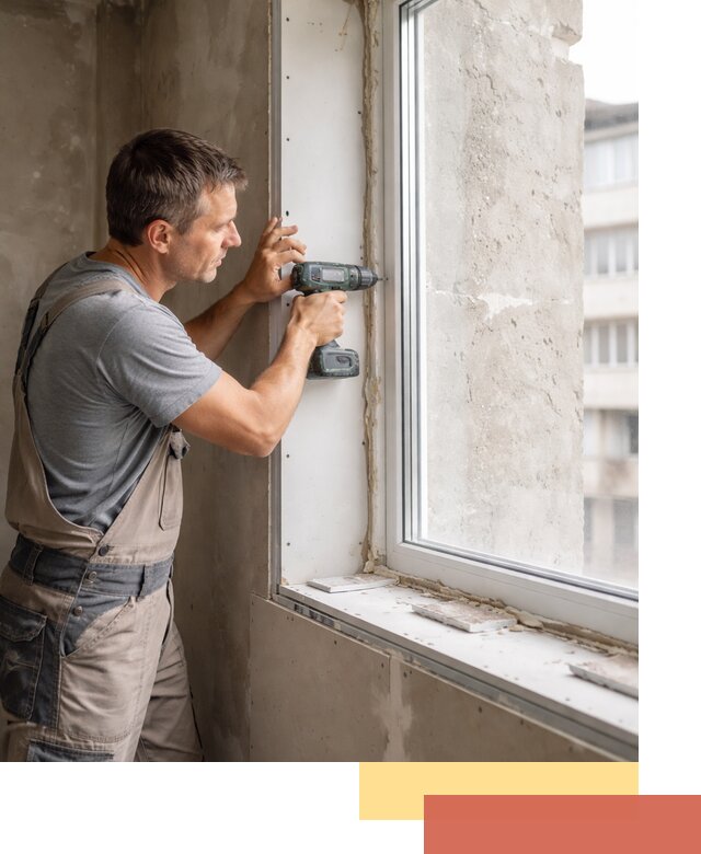 Монтаж гипсокартонных откосов в Евпатории под ключ