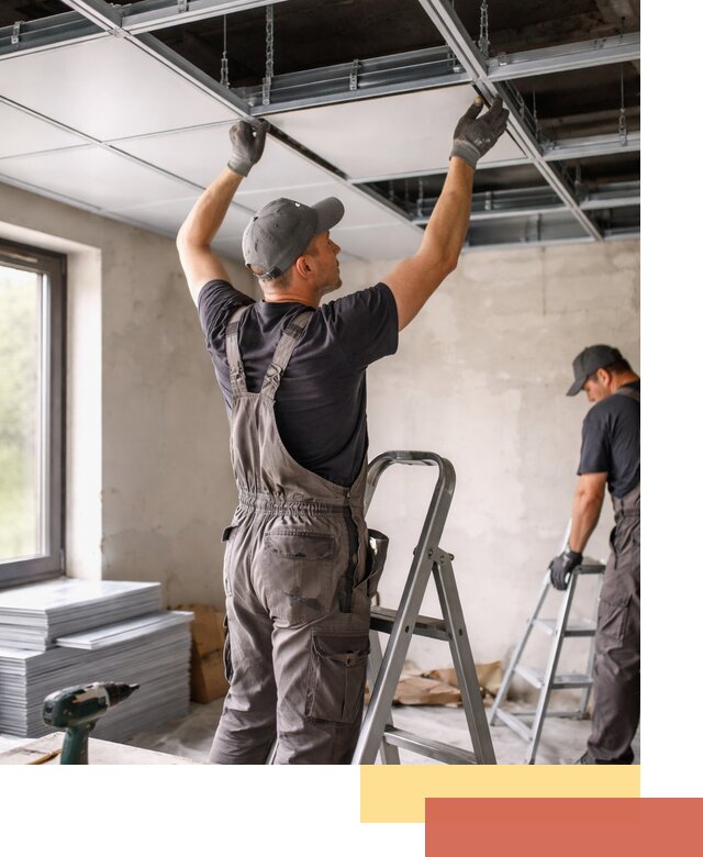 Монтаж кассетного потолка в Евпатории качественно и быстро