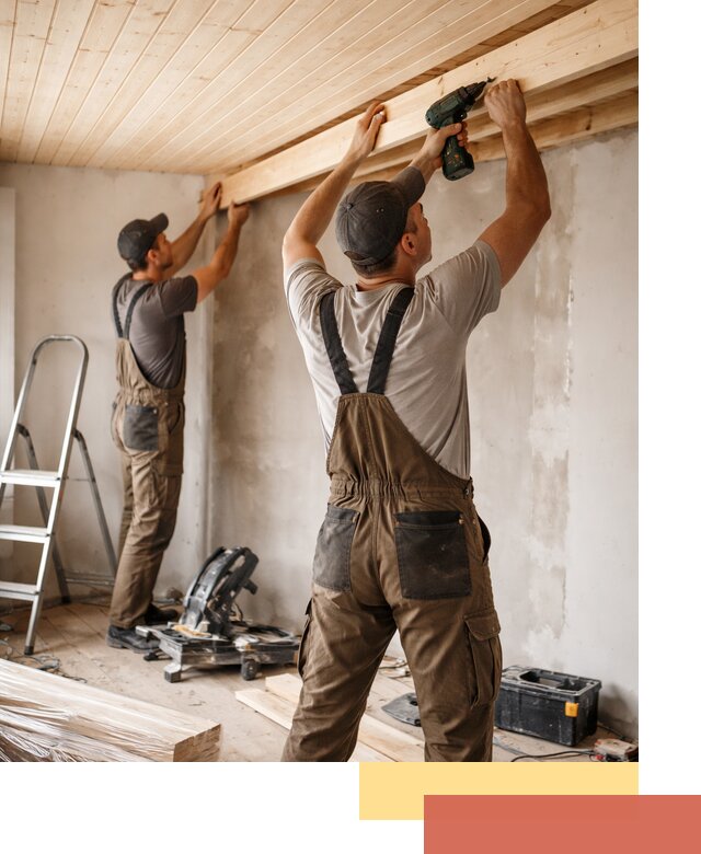 Монтаж потолка из вагонки в Евпатории профессионально и аккуратно