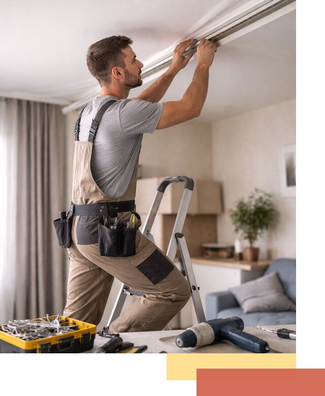 Ремонт натяжных потолков в Евпатории — качественно и оперативно