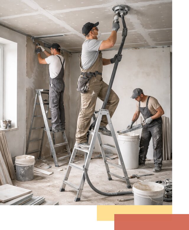 Ремонт потолка из гипсокартона в Евпатории: быстрый и качественный монтаж