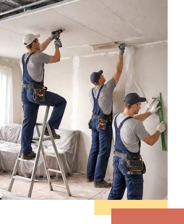 Профессиональная отделка потолка в Евпатории быстро и качественно